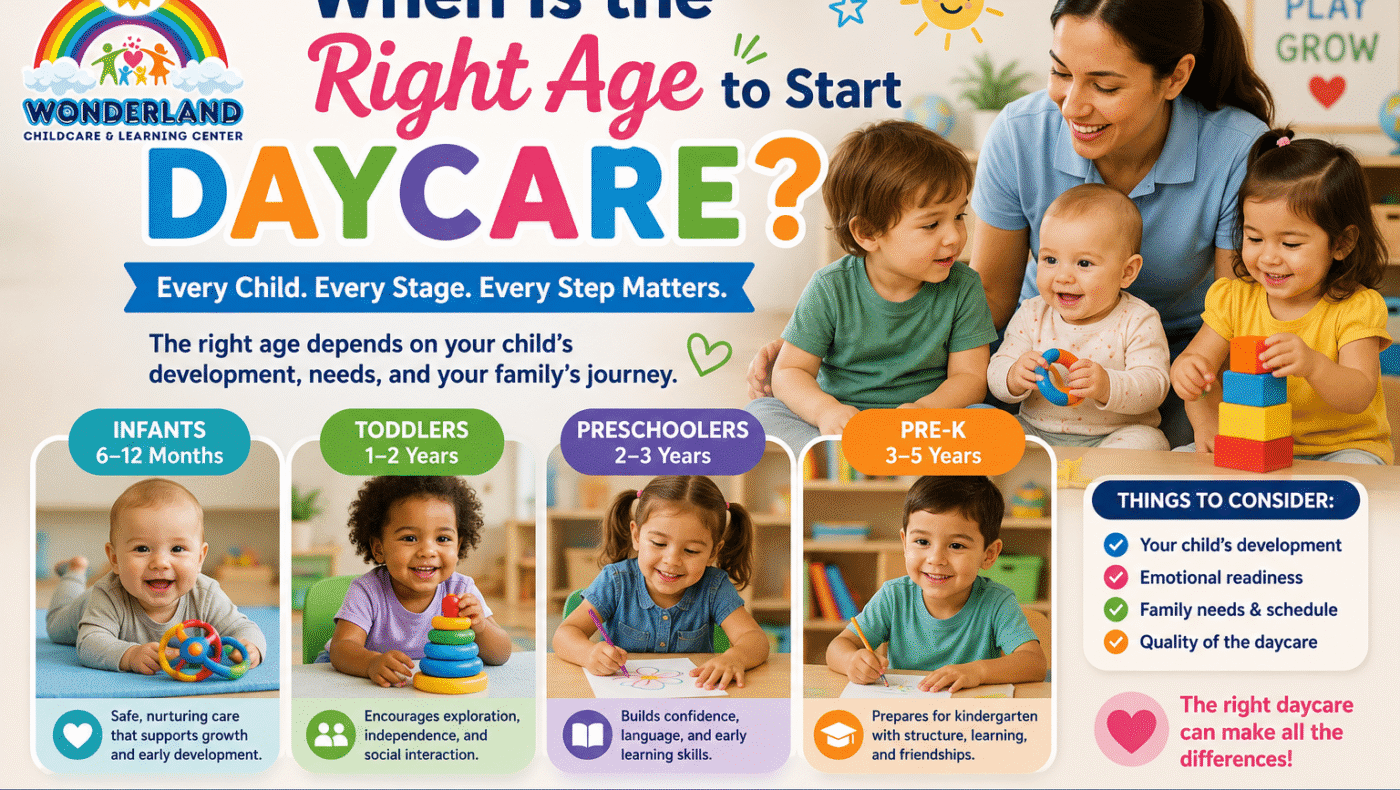 Right Age to Start Daycare
